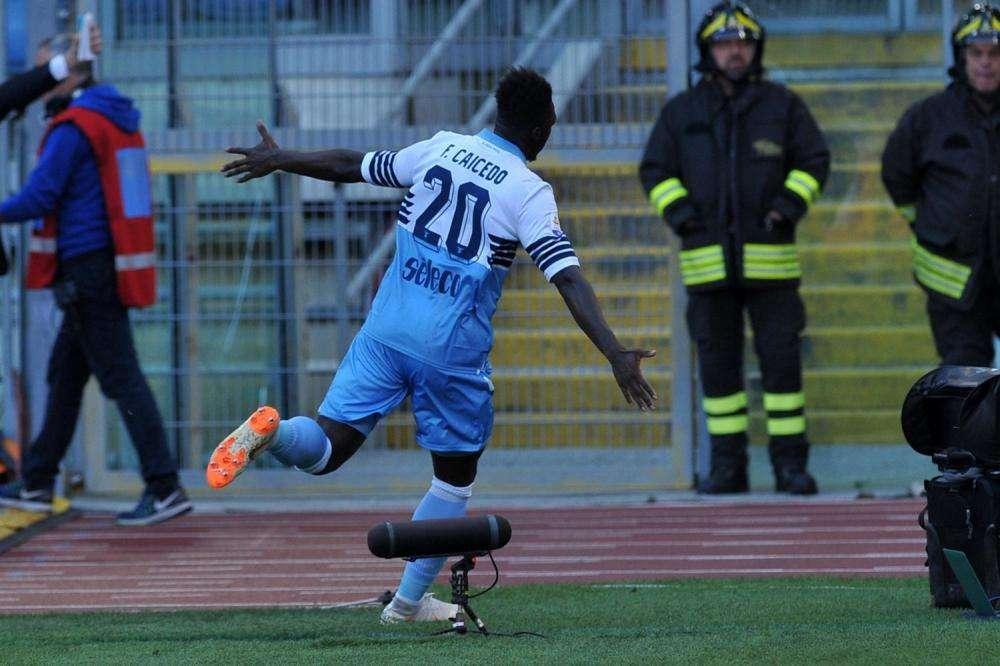 Lazio - Udinese, anche la Lega Serie A celebra Caicedo 