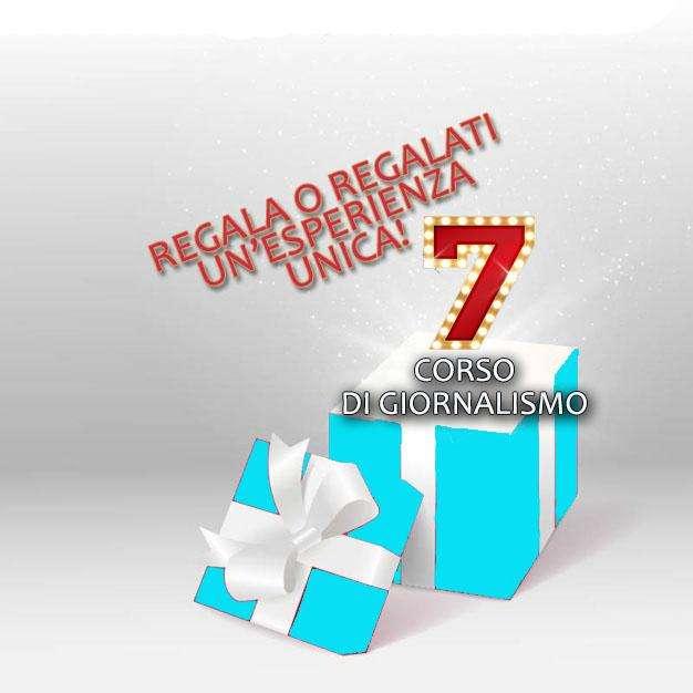 REGALA O REGALATI UN'ESPERIENZA UNICA: IL 7° CORSO DI GIORNALISMO DE LALAZIOSIAMONOI.IT