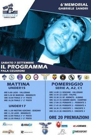 Lazio, oggi a Genzano torneo per Gabriele Sandri: il programma - FT