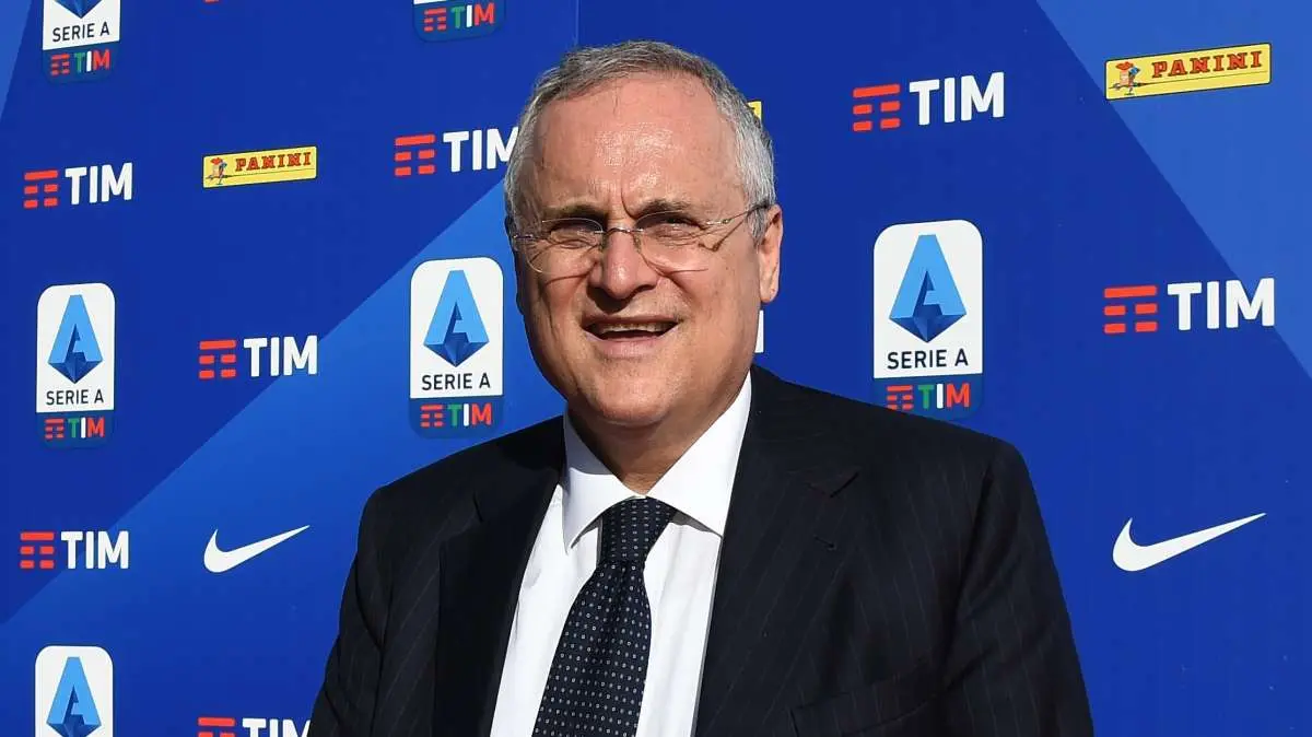 Lazio, Lotito sull’inchiesta: “Sono sereno, non è un problema mio”