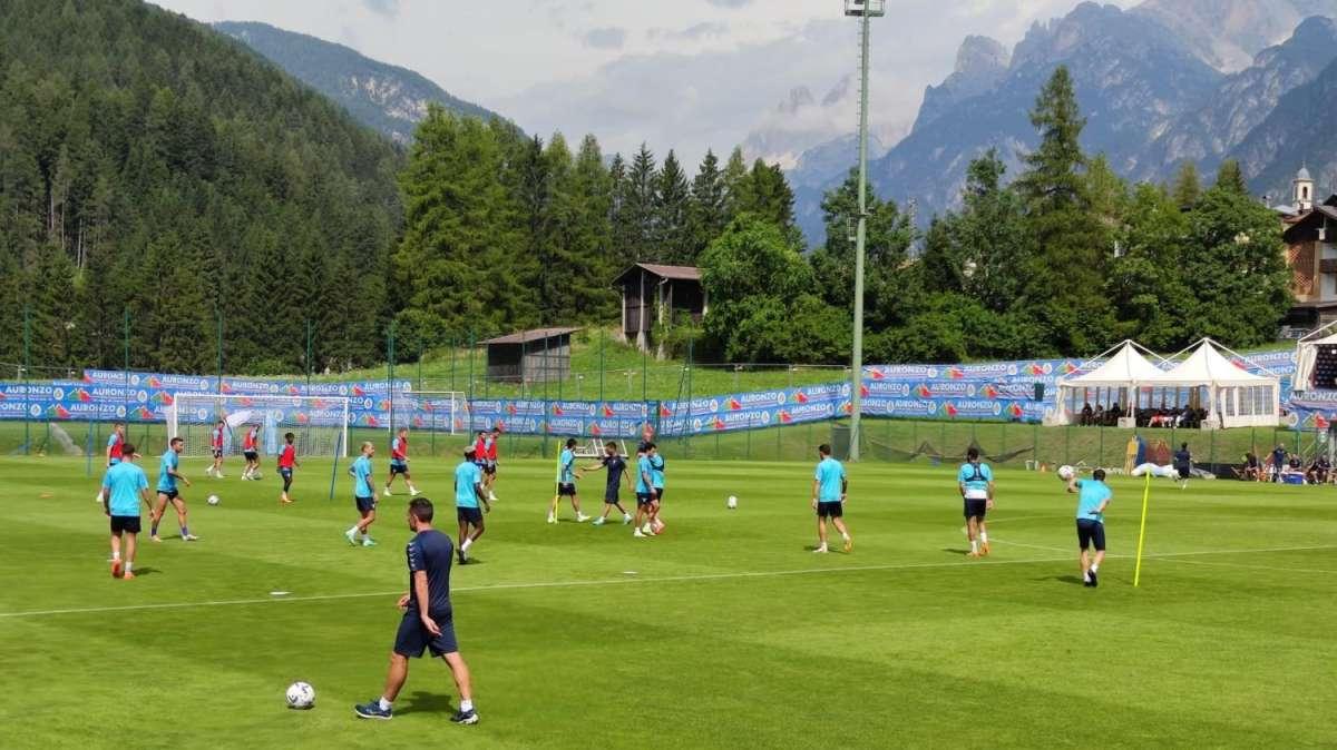 AURONZO GIORNO 8 - Lazio, termina la seduta pomeridiana: appuntamento a domani - FOTO