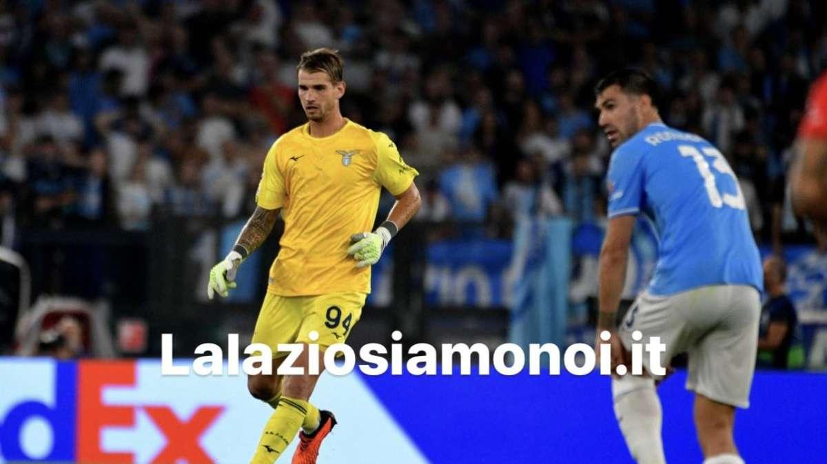 Lazio, Sepe incorona Provedel: "Uno spettacolo da una porta all'altra" - FOTO