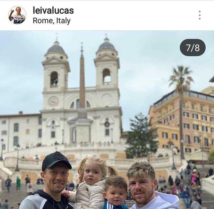Calciomercato Lazio, Alberto Moreno al centro di Roma con Leiva - FOTO