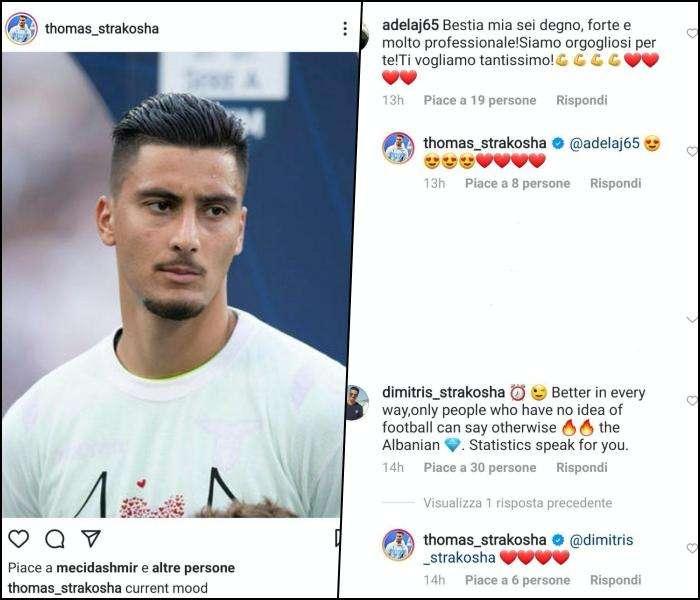 Lazio, Strakosha "imbronciato" sui social. Il fratello: "Attacca solo chi non capisce..." - FOTO