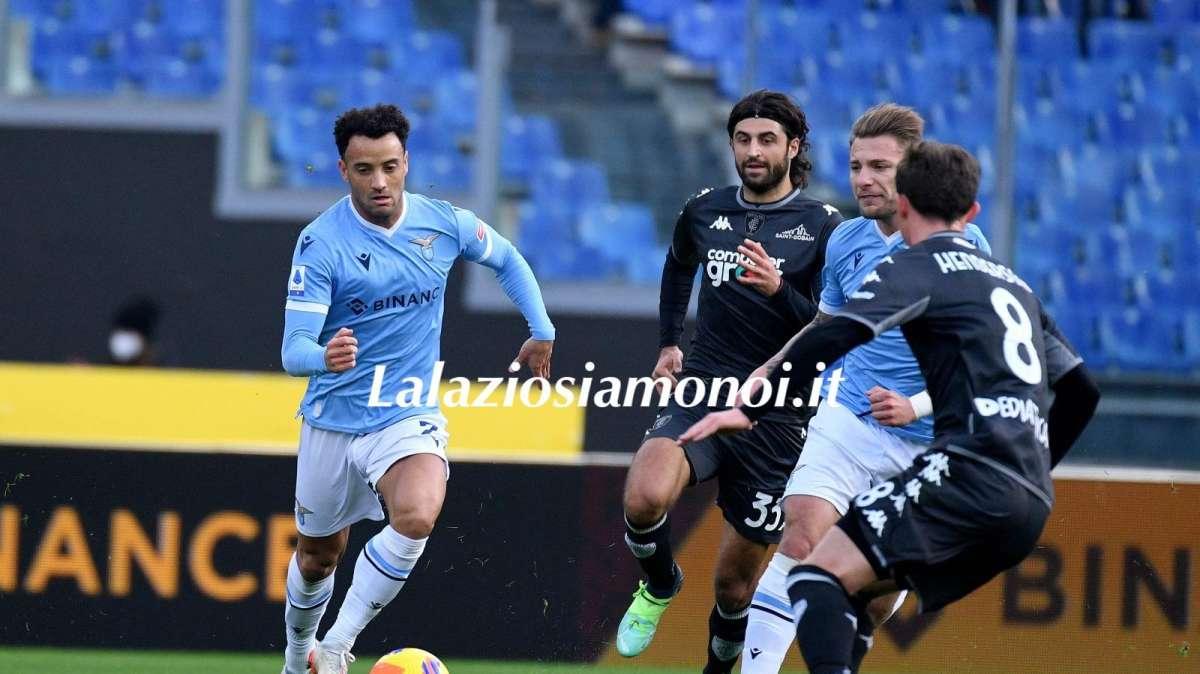 Lazio - Empoli, Felipe Anderson: "Zaccagni non si è buttato. Siamo stati squadra"