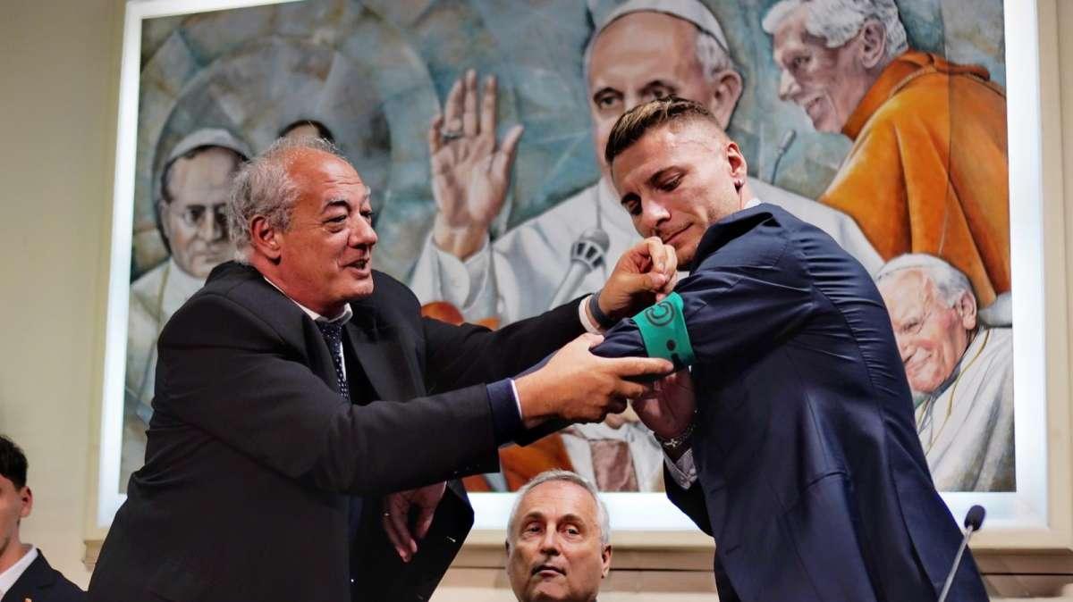 Partita per la Pace, l'Olimpico pazzo per Immobile: Ciro e Messi tra i più acclamati