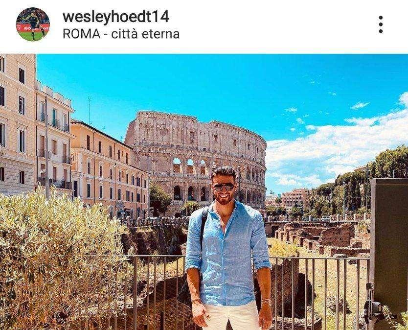 Hoedt dichiara amore alla città di Roma. I tifosi si scatenano: "Torna a casa" - FT