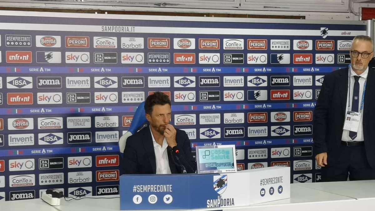 Di Francesco: "Lazio? Squadra più scomoda non potevamo incontrare"