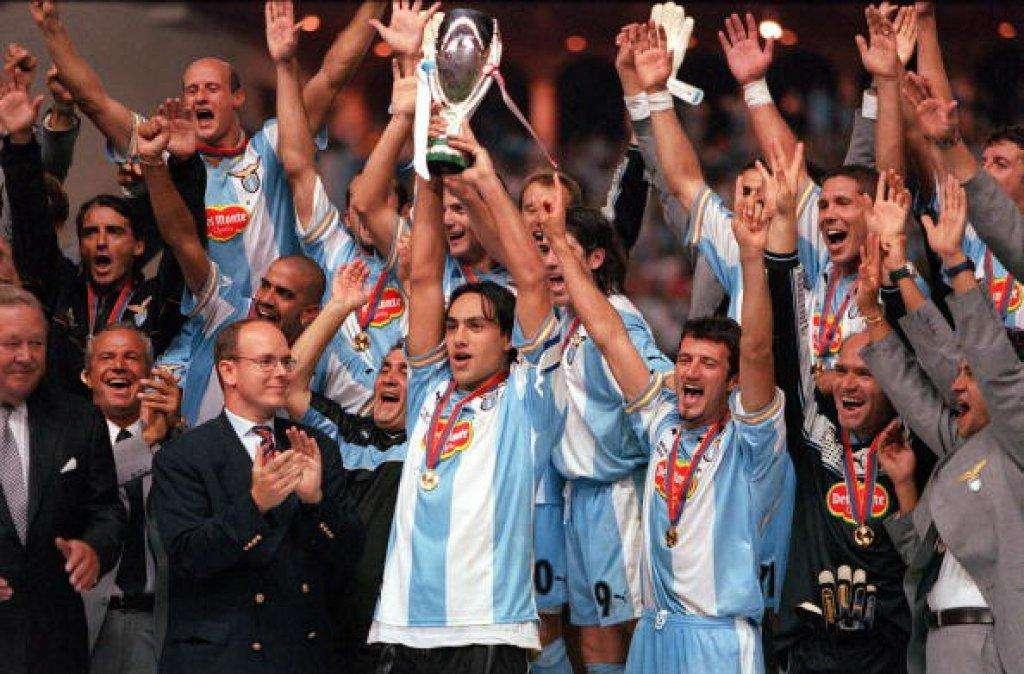 LAZIO STORY - 27 agosto 1999: Salas e Montecarlo. La Lazio vinse la Supercoppa Europea 
