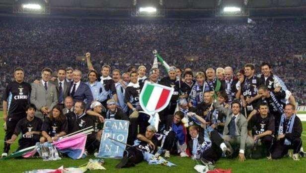 Lazio, 19 anni fa la vittoria del secondo scudetto