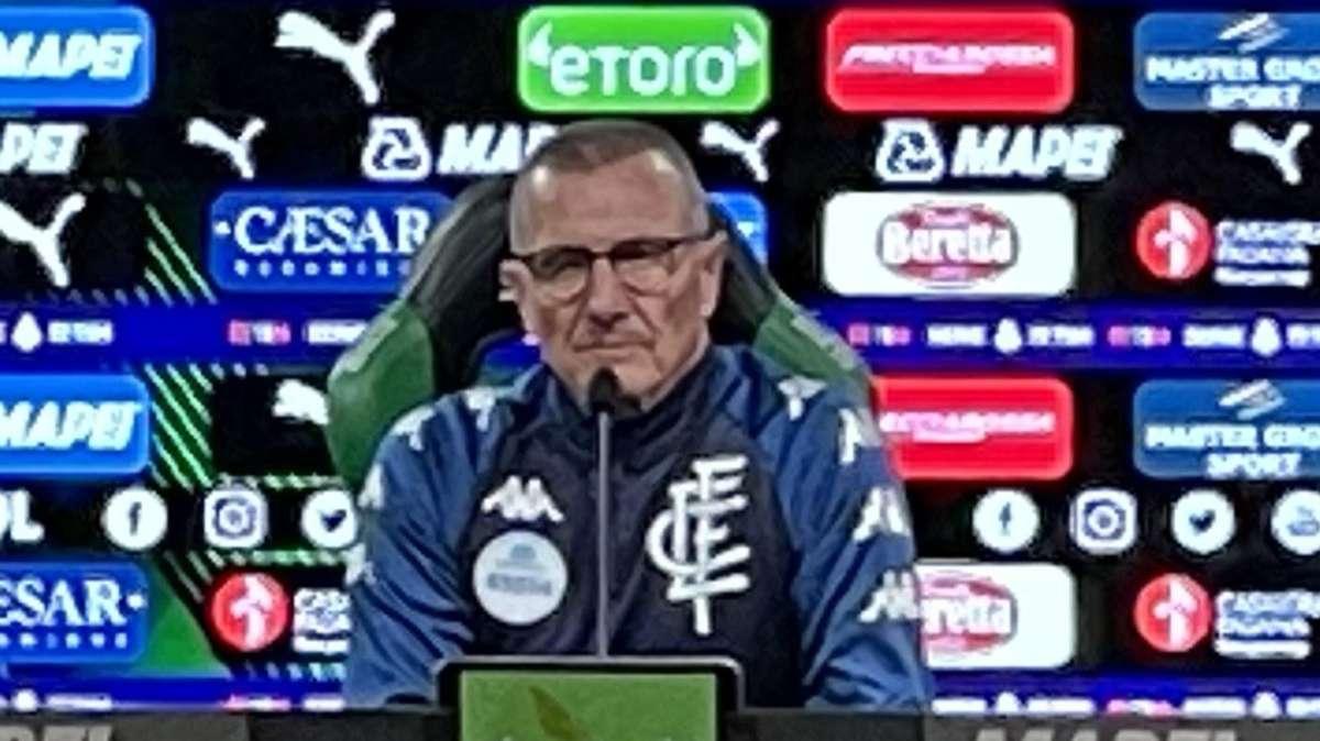 Lazio - Empoli, Andreazzoli: "Contro uno come Milinkovic non hai mezzi"