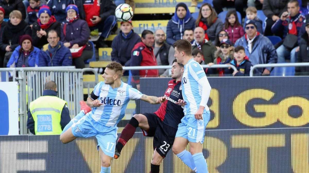 Cagliari - Lazio, il precedente: lo scandalo del rigore e il tacco di Immobile