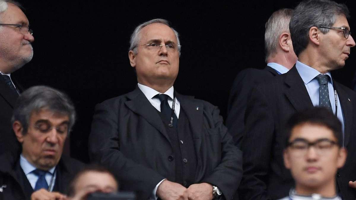 Lazio, Lotito ignora il derby? È 'fuggito' a vedere Sinner - FOTO