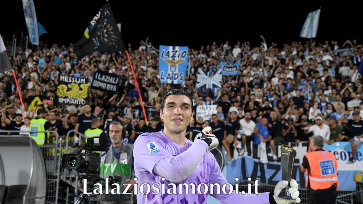 Lazio, Mandas è salito in cattedra: una notte vissuta da numero uno