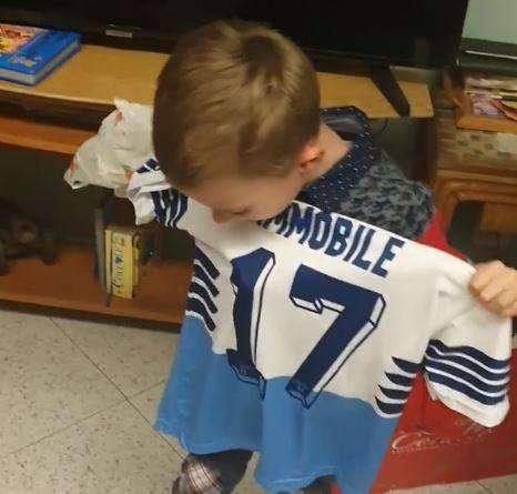 Lazio, una maglia di Immobile è per sempre: come la felicità di questo bimbo - VD
