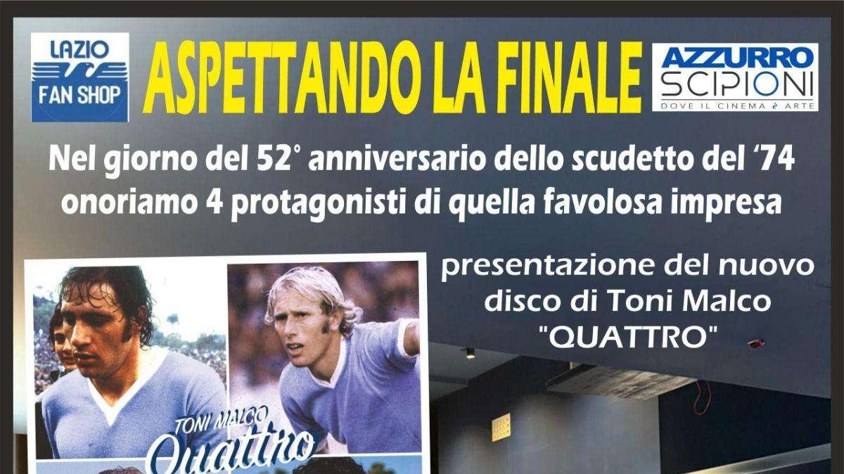 Ottavio Napoli intervista Tony Malco: “Quelle canzoni nate dal cuore della Lazio”