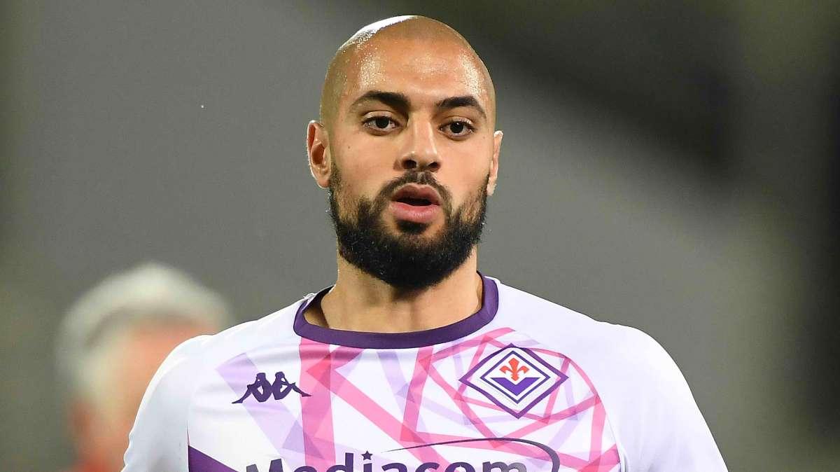 Inter - Fiorentina, Amrabat: il curioso gesto del calciatore della viola 