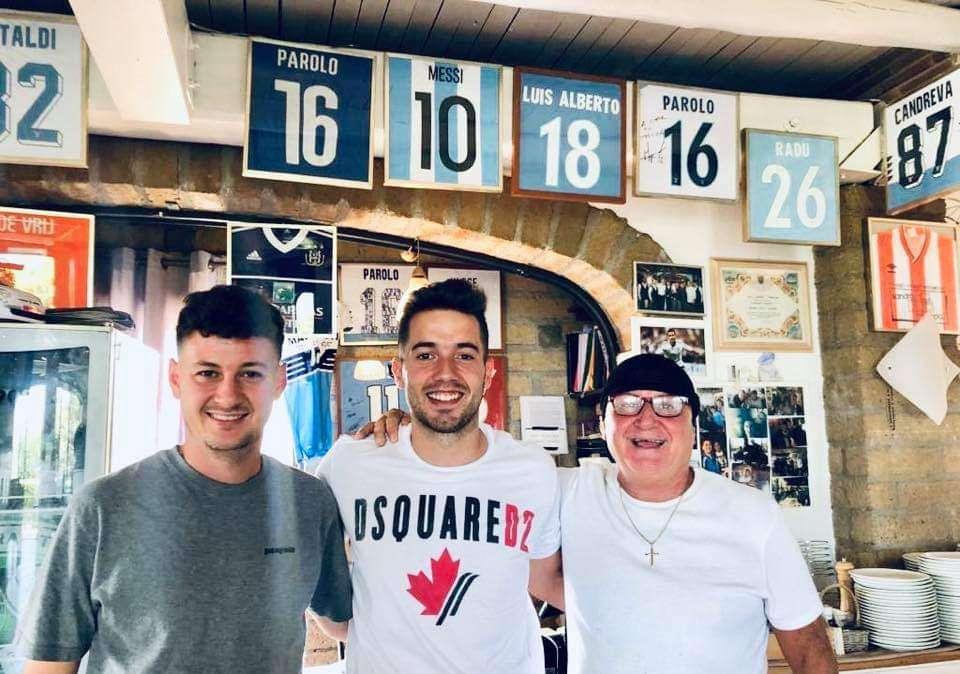 Lazio, Jony assaggia Roma: pranzo al ristorante preferito dei biancocelesti