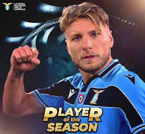 Lazio, i tifosi eleggono Immobile MVP della stagione: battuto Luis Alberto - FT