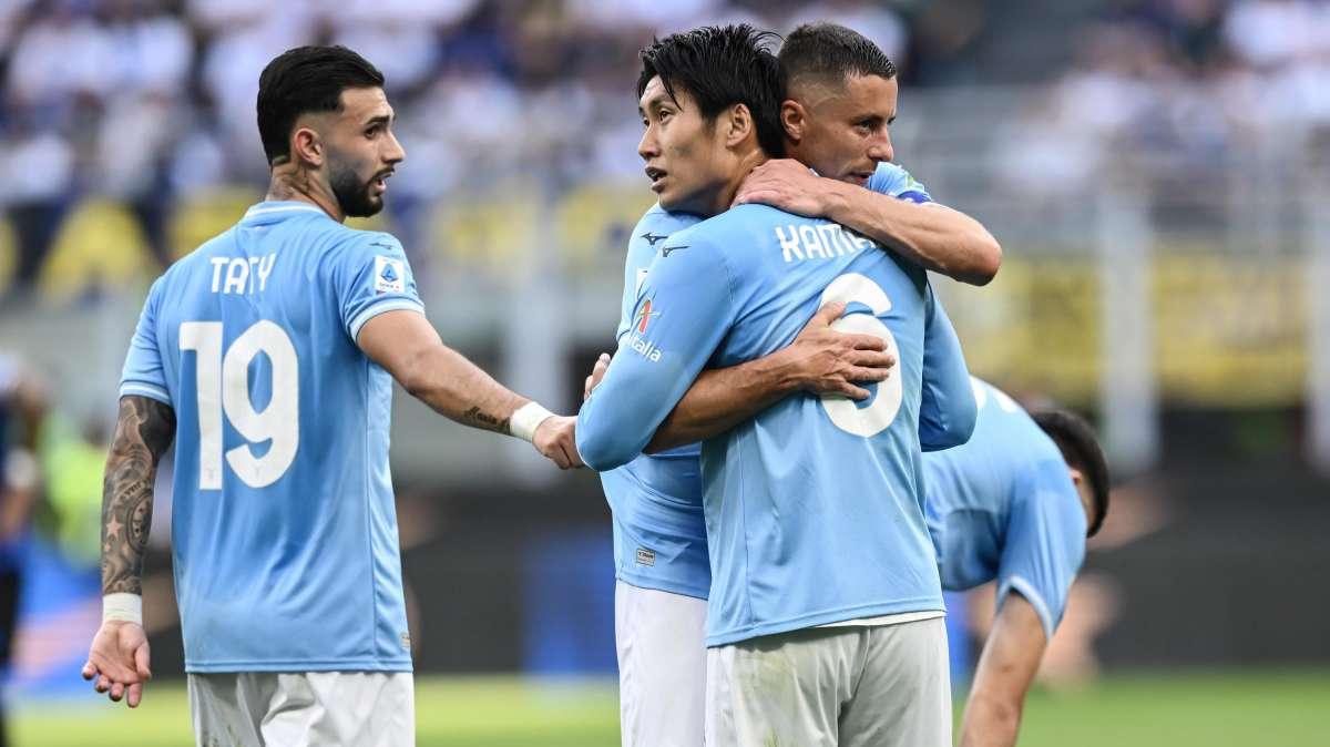 Inter - Lazio, il gol di Kamada visto da un'altra angolazione - VIDEO