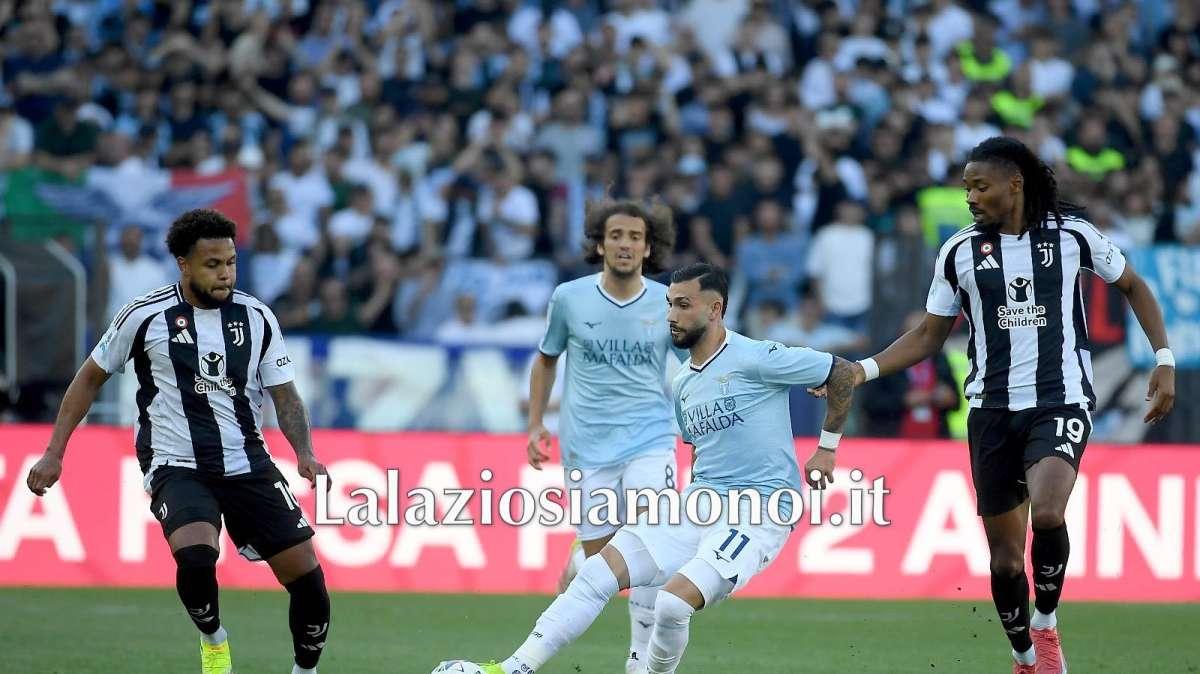 Lazio - Juve, ospiti speciali all'Olimpico: due "big" del tennis - FOTO