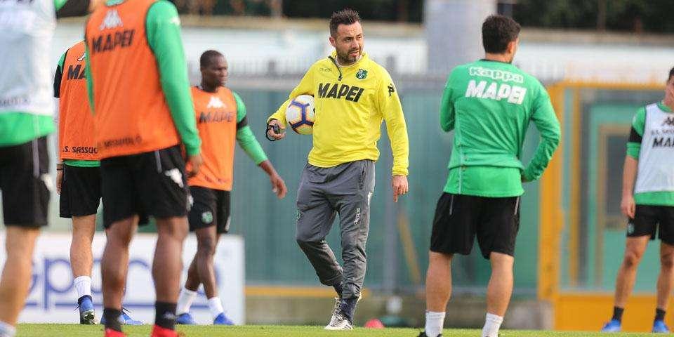 QUI SASSUOLO - Seduta di antivigilia per gli uomini di De Zerbi in vista della Lazio