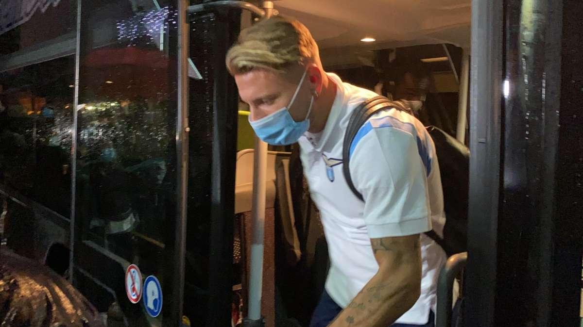 AURONZO GIORNO 0 - Lazio, l'arrivo della squadra: è iniziato il ritiro - F&V