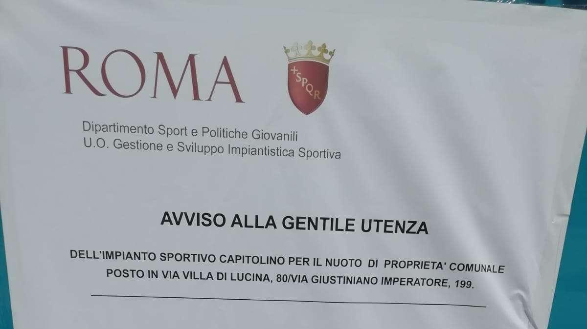 Lazio Nuoto, sfratto alla Garbatella nonostante il giudizio del Tar: i dettagli