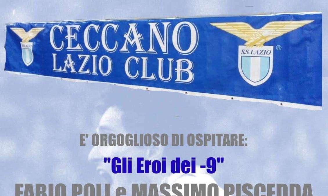 Il Lazio Club Ceccano ospita gli eroi del meno nove: le info - FOTO