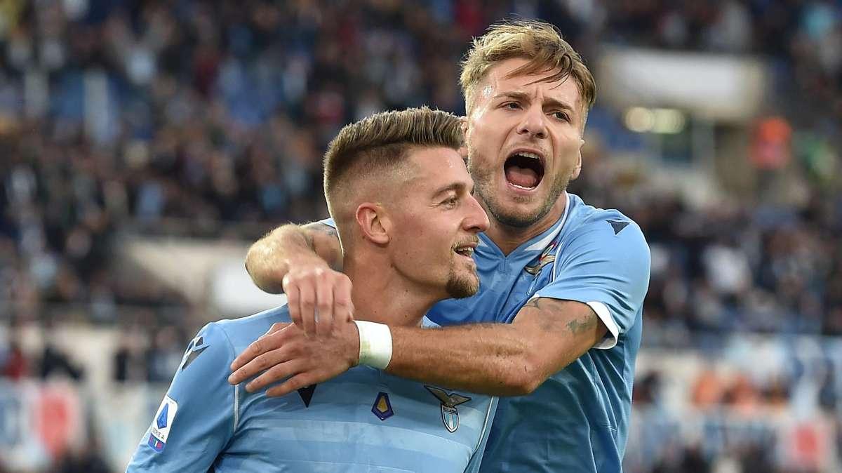Lazio - Cagliari, le pagelle dei quotidiani: Milinkovic determinante, Immobile infinito