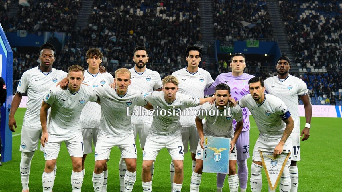 IL TABELLINO di Sassuolo - Lazio 2-6