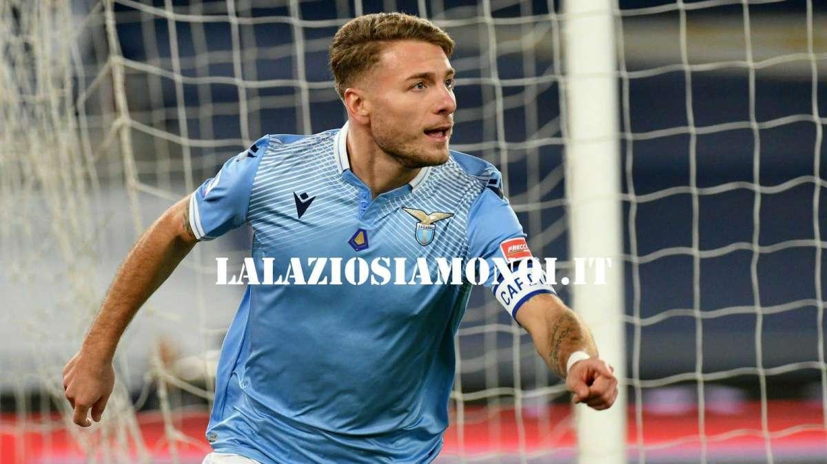 Lazio, Immobile in gol anche sui social: "Roma è biancoceleste" - FOTO