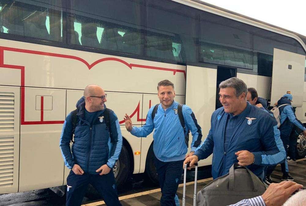 Supercoppa, le foto social della Lazio. E tra i commenti...