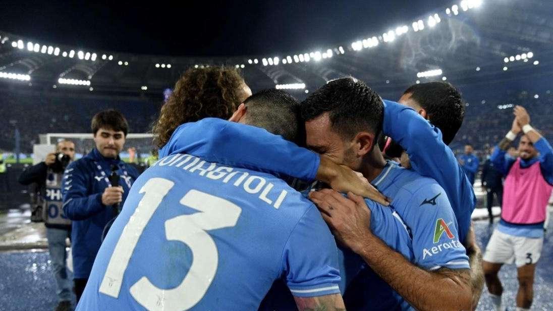 Lazio, anche Romagnoli esulta al gol di Immobile - FOTO