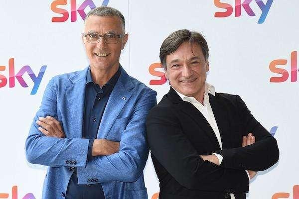 Bergomi: "Mancini può allenare la Roma?". Siparietto Marchegiani - Caressa