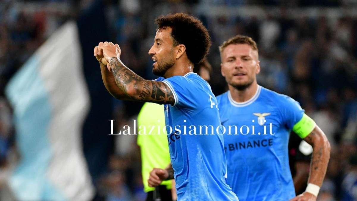 Lazio, Felipe Anderson in due parole: l’omaggio della Uefa - FOTO