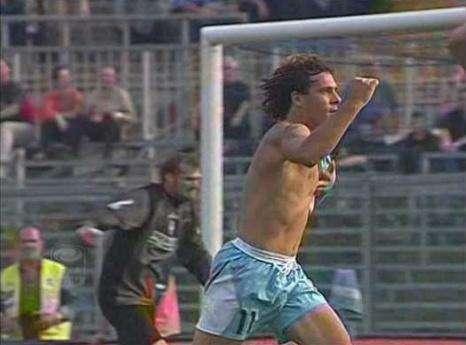 Atalanta-Lazio, il precedente: Natali ko in ospedale, Di Canio per il pari
