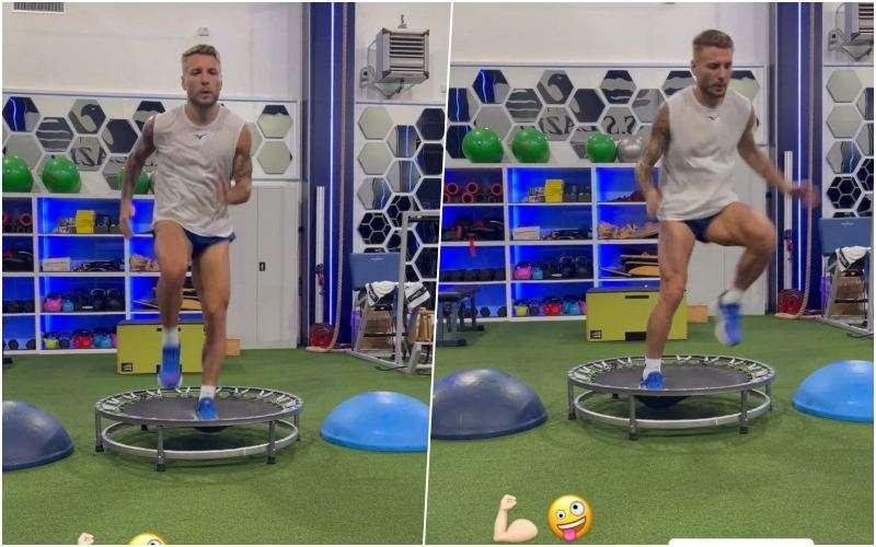 Immobile "corre" verso il ritorno in campo. E sui social condivide i progressi