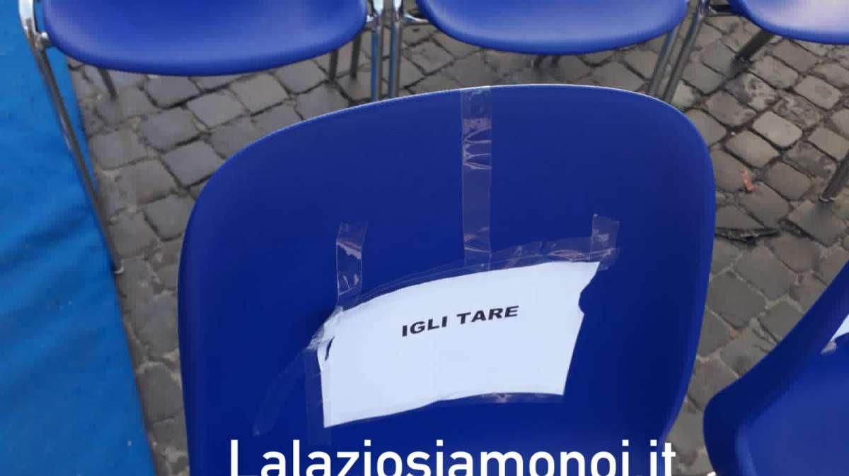 Lazio | Presentazione delle maglie, continua il gelo tra Tare e Lotito