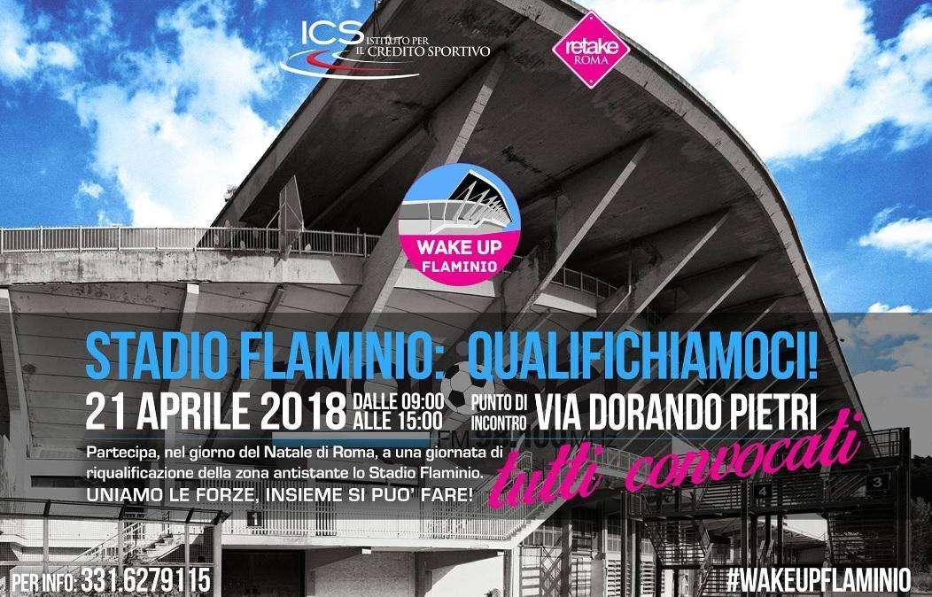 Flaminio, ecco 'Wake UP': la manifestazione per ridare vita allo stadio - FOTO & VIDEO