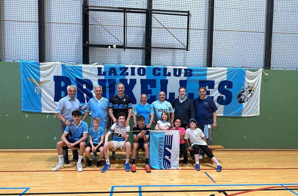 Lazio Club Bruxelles, dall'omaggio a Bigiarelli ai festeggiamenti per la Champions -FOTO