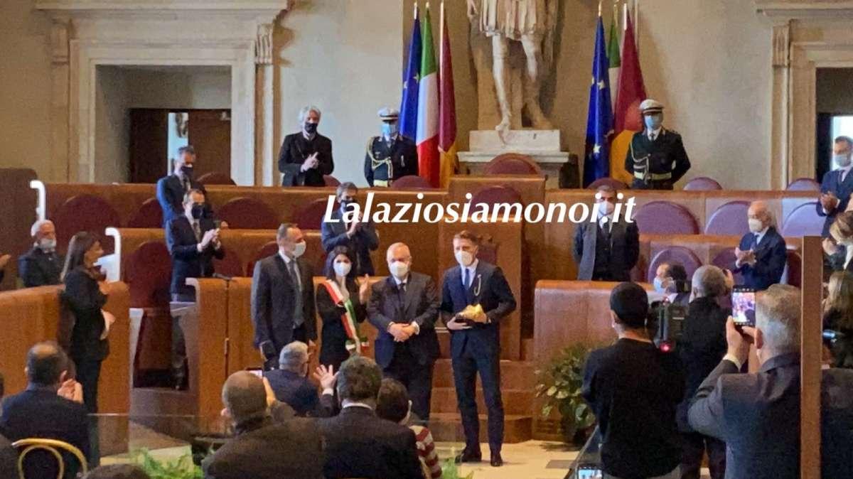RIVIVI LA DIRETTA - Immobile riceve la Scarpa d'Oro in Campidoglio: premio consegnato - FT&VD