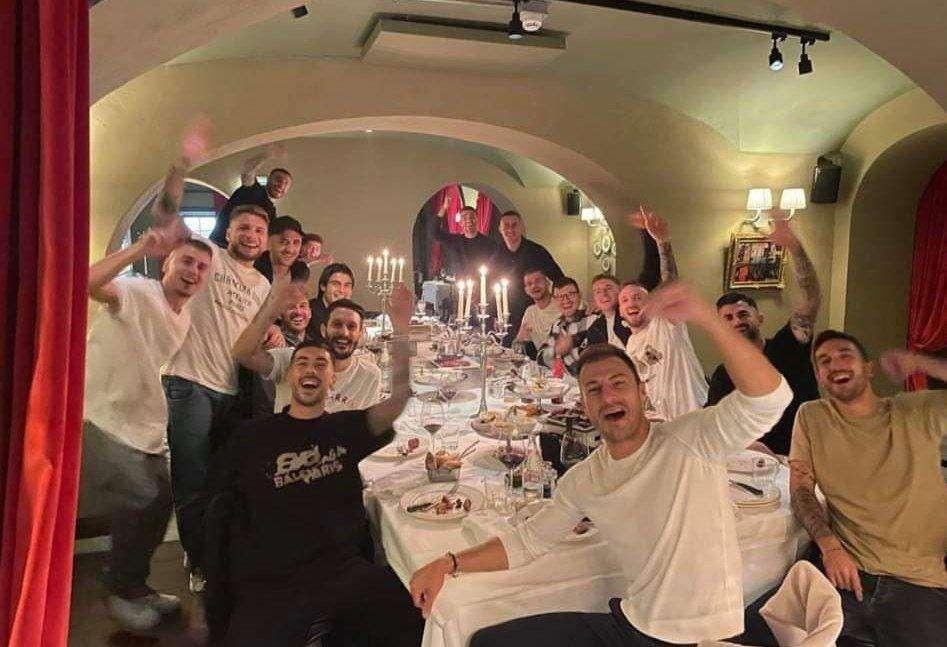 Lazio, cena di squadra post-vittoria! L'orgoglio di Immobile: "Famiglia" - FOTO