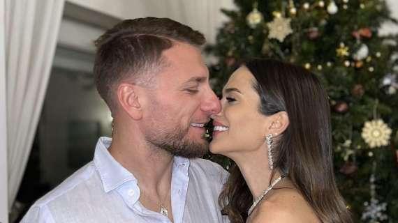 Lazio, dieci anni d'amore: Ciro Immobile e Jessica rinnovano le promesse - FOTO 