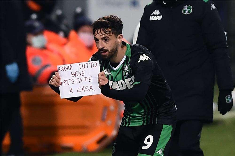 Sassuolo, Caputo: “Lazio impressionante. Sono fan di Immobile, è super”
