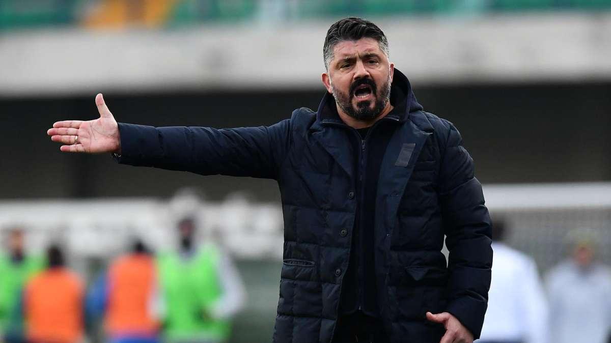 Napoli, Gattuso patteggia per la bestemmia durante il match con il Crotone