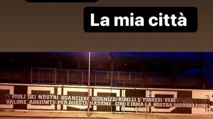 Lazio, la dedica di Torre Annunziata a Immobile: "Valore aggiunto per questa nazione" - FOTO