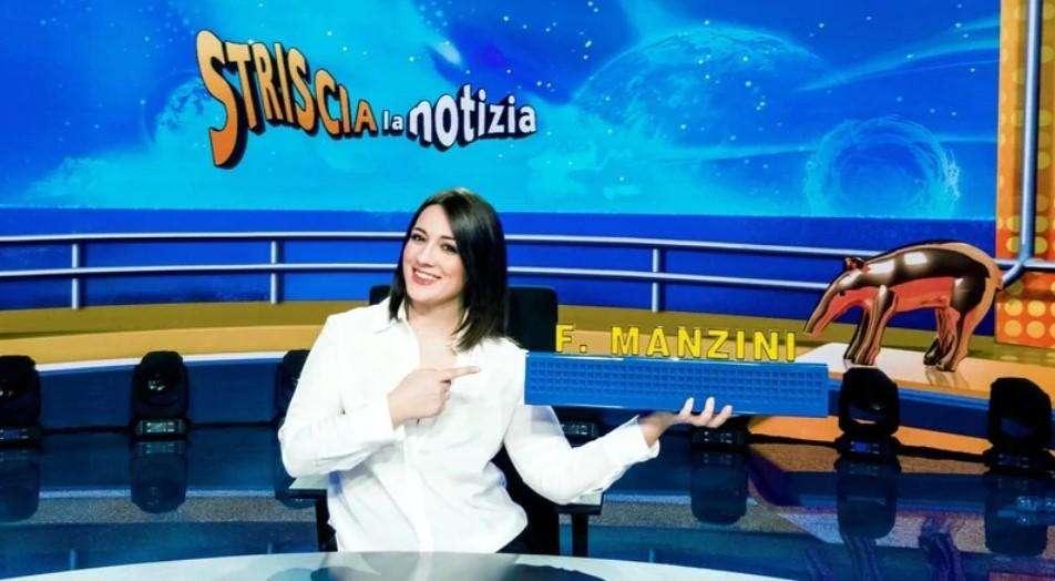 Lazio, la figlia di Manzini debutta alla conduzione di Striscia la notizia