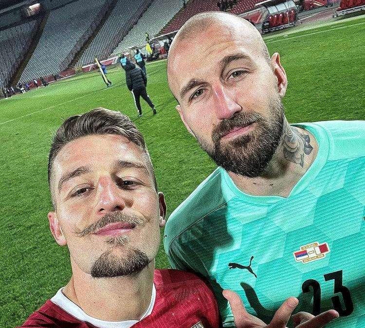Serbia, siparietto tra i fratelli Milinkovic: Vanja sfida Sergej - VIDEO