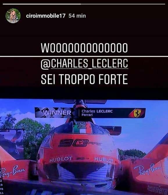 Lazio, Leclerc vince a Monza e gli italiani biancocelesti esultano: "Troppo forte!" - FT